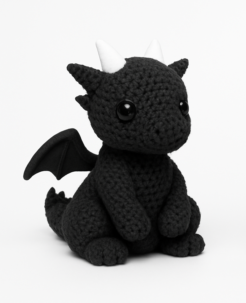 Knitted Dragon