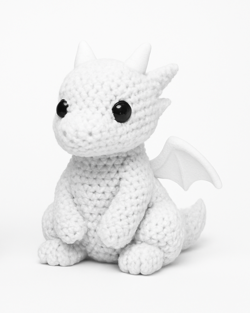 Knitted Dragon