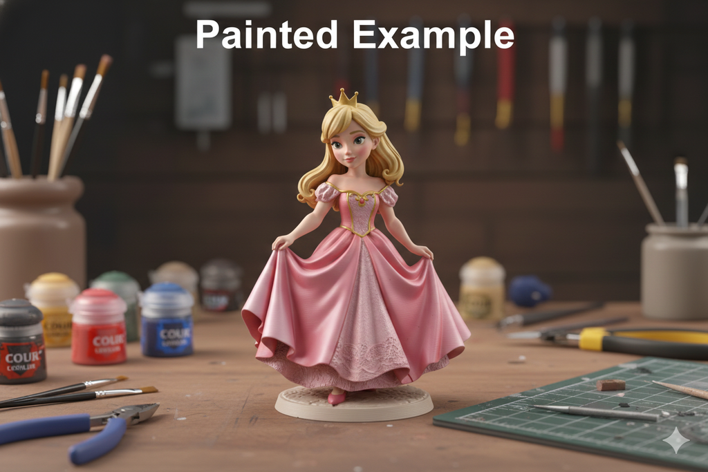 Princess - Blank Canvas