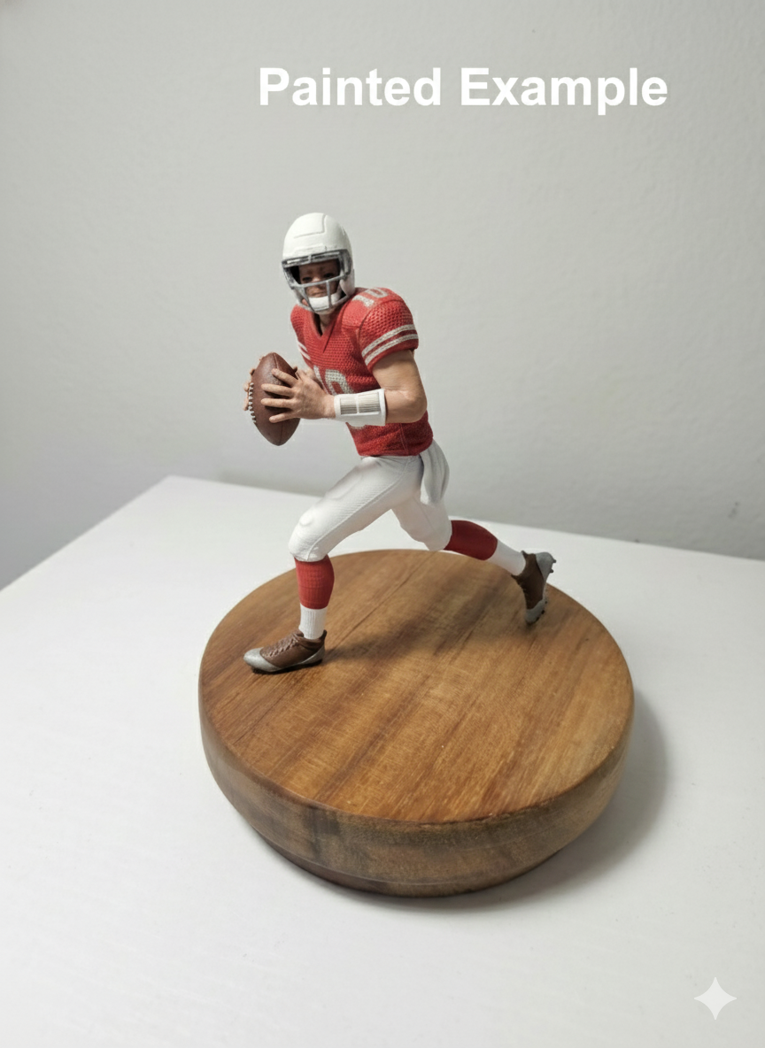 Football Quarterback - Blank Canvas