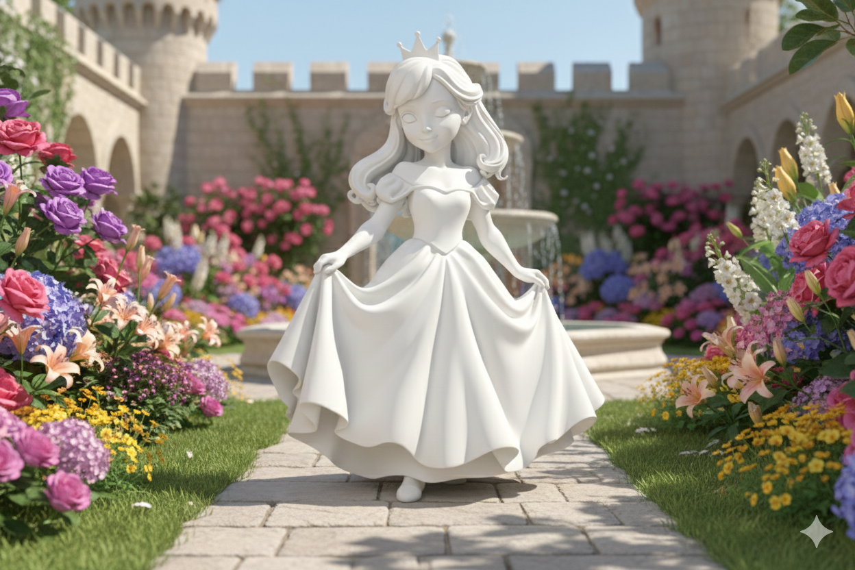 Princess - Blank Canvas