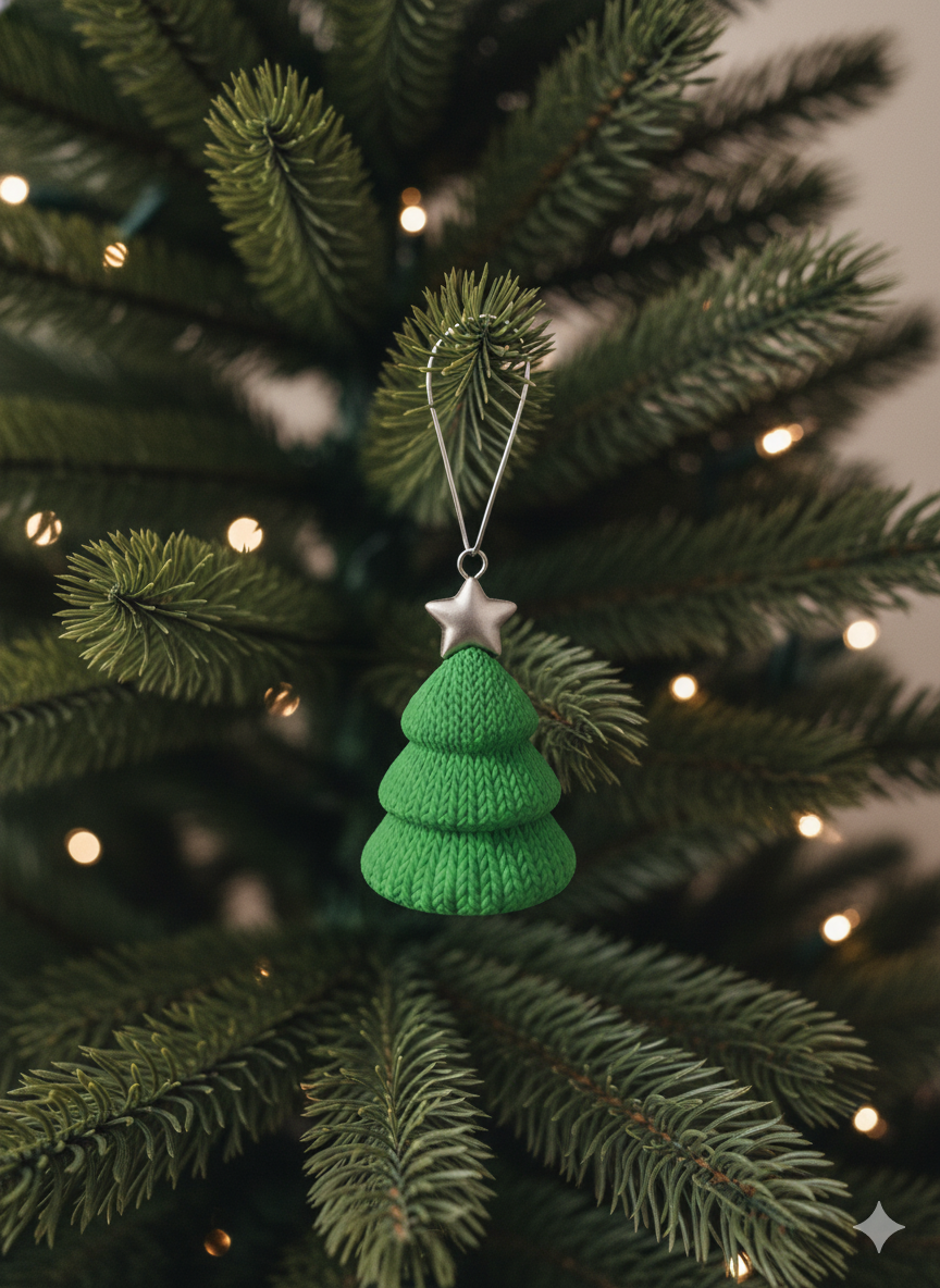 Knitted Christmas Tree