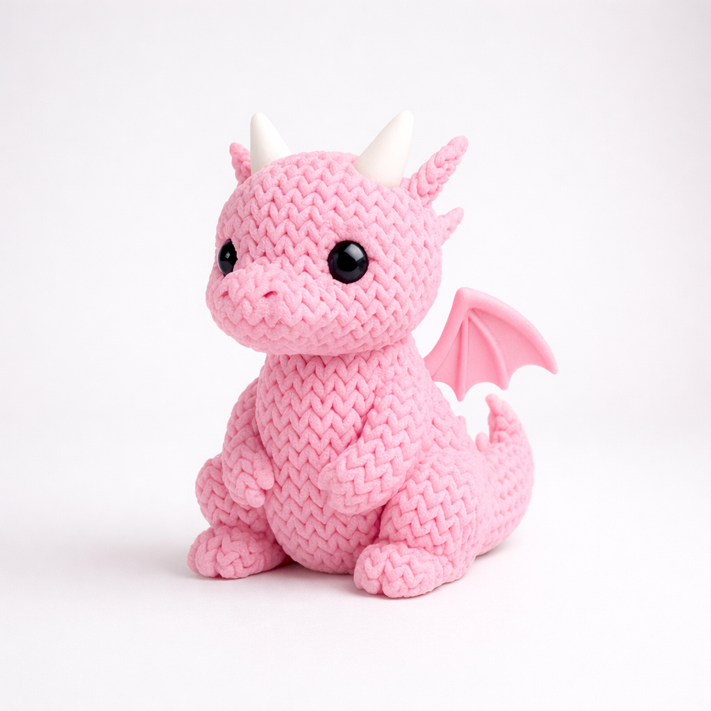 Knitted Dragon
